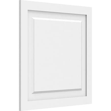 Ekena Millwork Harrison Raised Panel Decorative Wall Panel, 24"W x 24"H x 5/8"P WALP24X24X062HAR